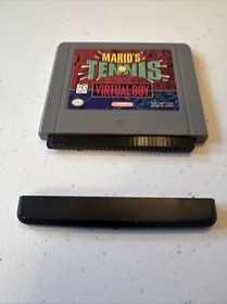 Mario's Tennis (Nintendo Virtual Boy) With Manual & &ldquo;For Display Only&rdquo; Box RARE