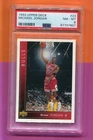 MICHAEL JORDAN CHICAGO BULLS 1993 UPPER DECK NBA BASKETBALL CARD #23 PSA 8 NM-MT