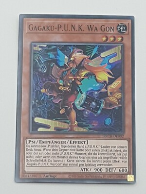 Gagaku-P.U.N.K. Wa Gon - GRCR-EN002 - Super Rare - 1ª Edición