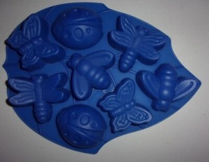 Silicone Mold ~ Insects ~ Ladybugs Butterflies Bees Dragonflies