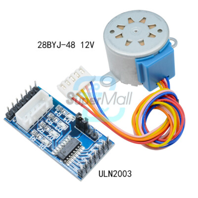 DC 12V 28BYJ-48 Stepper Motor + ULN2003 Stepper Motor Driver Module for Arduino