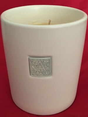 Aromatique Agave Pineapple 9 Oz Candle In White Ceramic Container