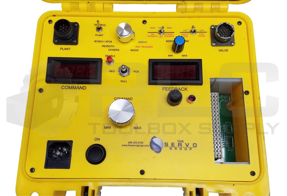 THE SERVO GROUP VALVE TEST BOX FOR BOSCH, REXROTH, VICKERS | eBay