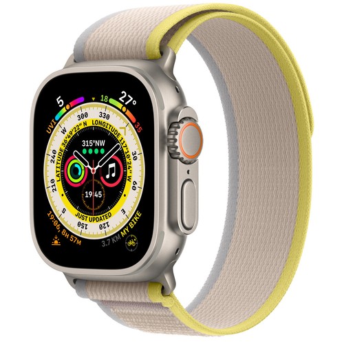 Apple Watch Ultra - 49mm - Starlight Cellular - All Straps - Good Condition - Picture 15 of 19