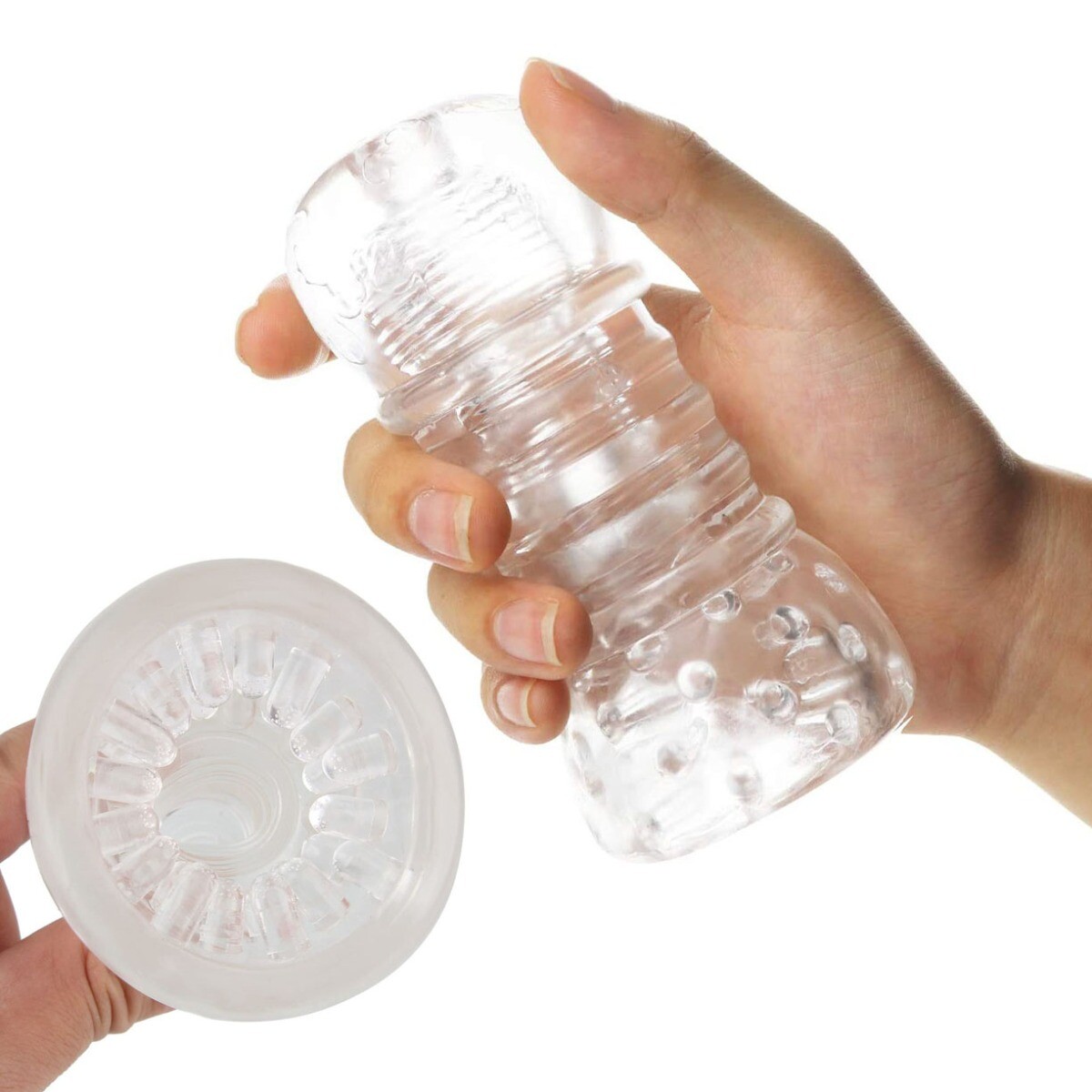 Jelly Male Masturbator Sleeve Stroker Pocket Pussy Stroker Sex Toys for Men 