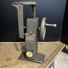 1960s Chatillon Rockwell Benchtop Spring Tester Rare Industrial Qc Instrument