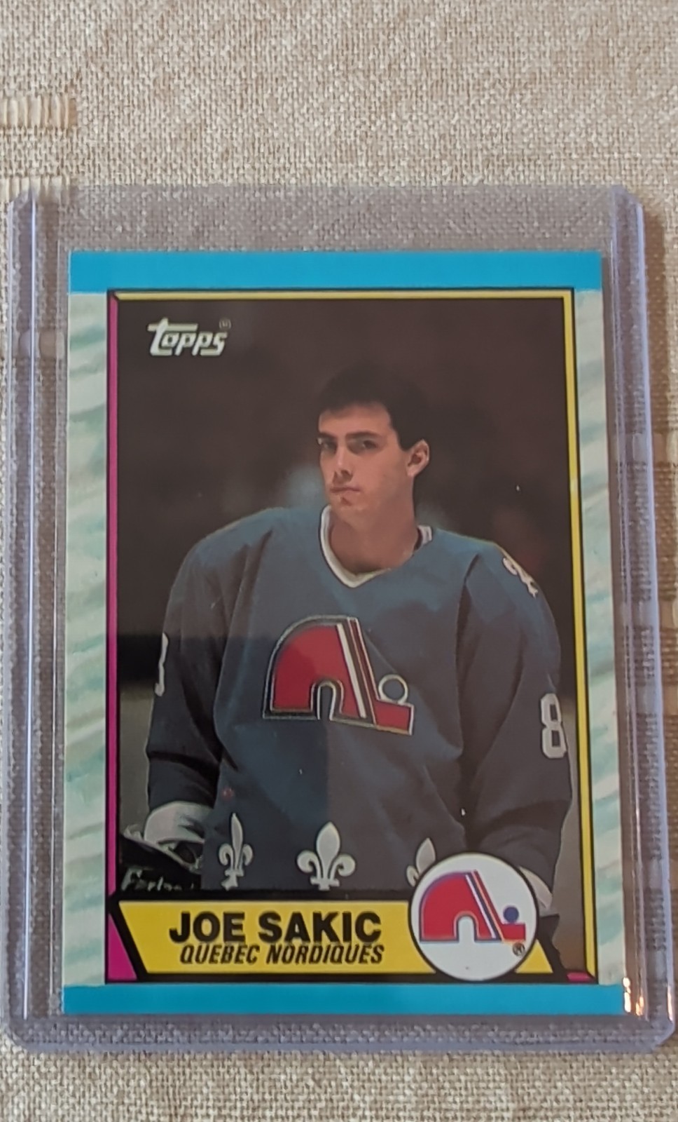 1989-90 Topps - Joe Sakic #113 (RC) Rookie 