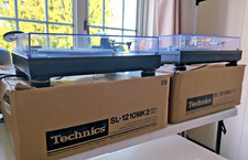 ⭐️⭐️ 2 x Technics™ SL-1210MK2 Turntable Pair Original Boxes + Ortofon™ Needles