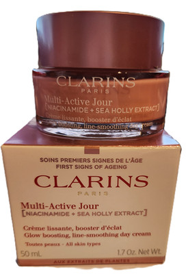 Clarins Multi-Active Jour Day Cream, 50ML/1.7OZ, Suitable for All Skin Types