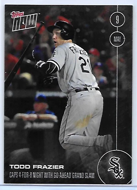 2016 Topps Now Todd Frazier Caps 4-6 Night with Go-Ahead Grand Slam PRINT /367