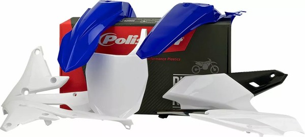 Kunststoff Verkleidung Kit Blau Polisport Yamaha Yz 450-250 90581-image