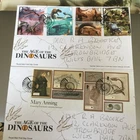 GB STAMPS BADLY ADDRESSED FINE USED FIRST DAY COVER 2024 THE AGE OF DINOSAURS