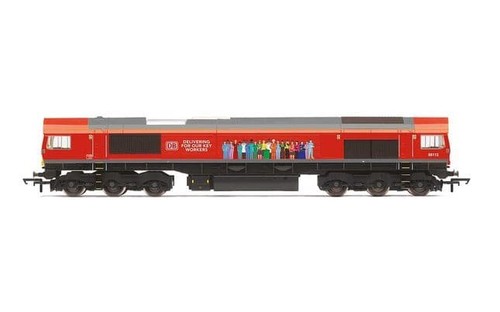 Hornby R30074 DB Class 66 Co-Co 66113 "Lieferung für unsere Schlüsselarbeiter"... | Condition: New
