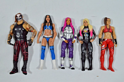 Mattel WWE Fiend Bray Wyatt, Brie Bella, Sasha Banks, Alexa Bliss, Becky Lynch