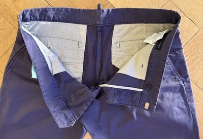 DSQUARED -  Chino Herren Gr. 52 - Dunkelblau - 