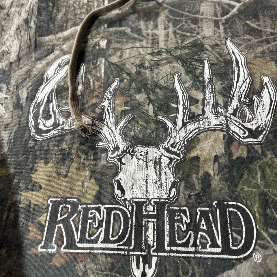 Sudadera con Capucha Camuflaje Pelirroja Caza Hombre’s XL Con Bolsillo Frontal Foto 2 de 4