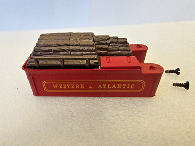 HO Scale Pocher / Rivarossi Western & Atlantic JW Bowker 2-4-0 Tender Car Shell