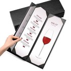 WeChef 10 Pcs 4.25x14" Leather Restaurant Menu Covers 4 View Wine List Bar — photo 5