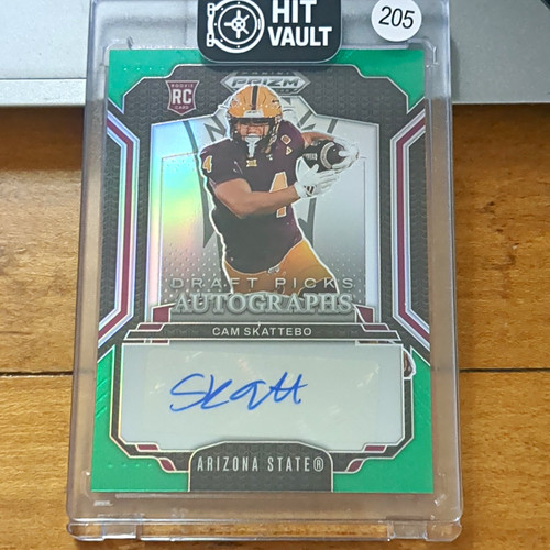 Panini 2025 Prizm Draft Picks Cam Skattebo Draft Picks Auto RC #DPA-CSO