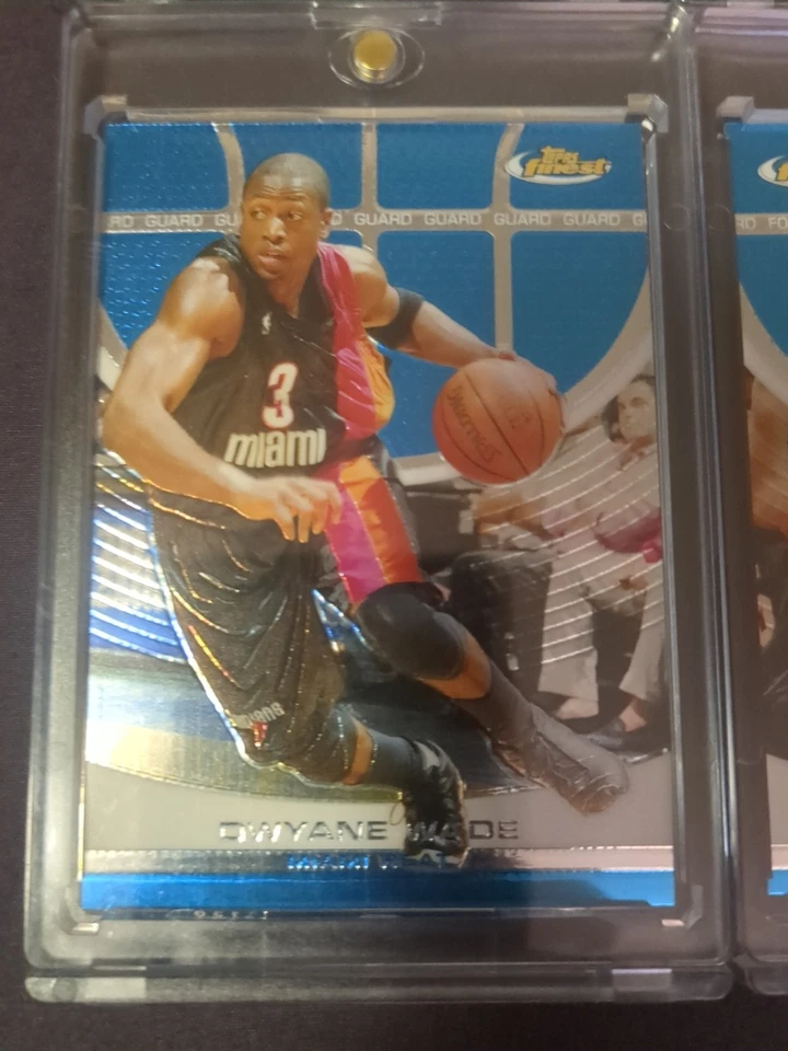 2005-06 Topps Finest Lot-Lebron James, Anthony,Wade,Bosh - Image 4 of 4