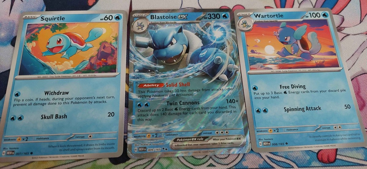 squirtle wartortle blastoise pokemon card BlastoiseEX Jumbo 3D Holographic Lenticular Poster Whatnot: Shop, Sell, Connect 3D Wartortle Pokmon Card. I