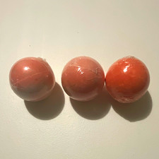 Lot of 3 Pink Ball Bath Bombs Fizzies Unisex Bath Bomb Set