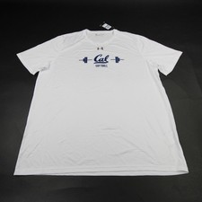 California Golden Bears Under Armour HeatGear Short Sleeve Shirt Men's Used