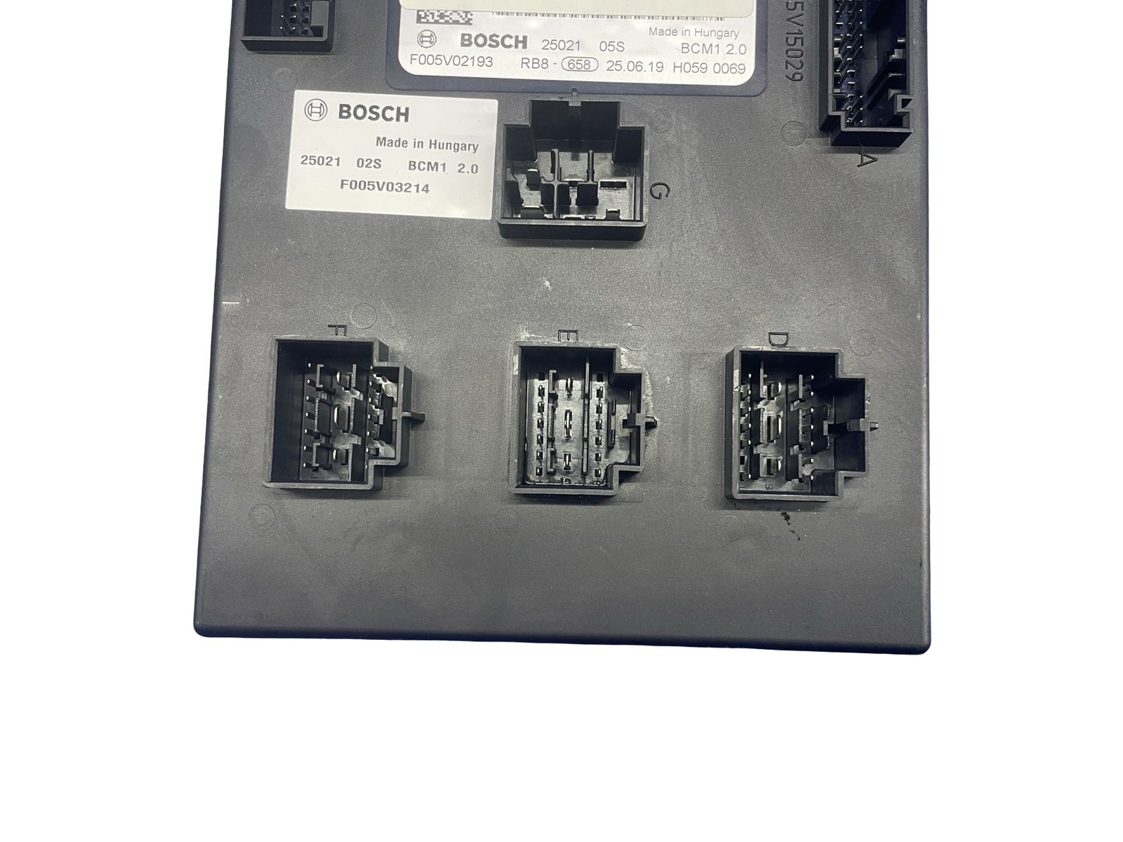 2022 AUDI R8 V10 4S OBOARD SUPPLY BODY BCM CONTROL MODULE UNIT 4H0907063KK