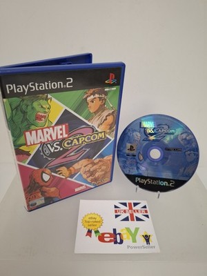 Marvel Vs Capcom 2 Sony Playstation 2 Spiel OHNE Anleitung Clean Disc Uk Pal 