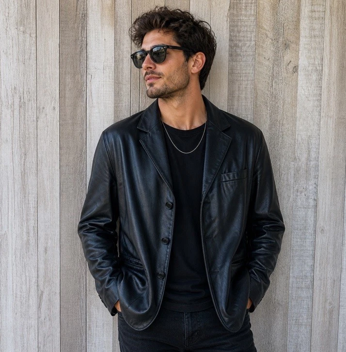 WILSONS LEATHER シングル レザー ライダース Wilsons Leather Coats for Men for Sale | Shop New & Used | eBay