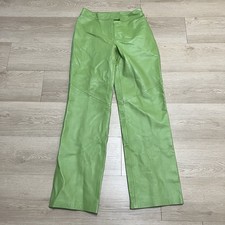 Vintage Newport News Easy Style Leather Pants Women  s Size 8