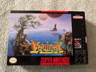 Equinox - Nintendo SNES - CIB - Good With Poster!