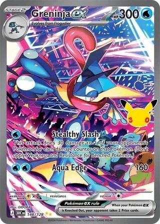 25+ Greninja Ex 106/167 Sv06: Twilight Masquerade for sale