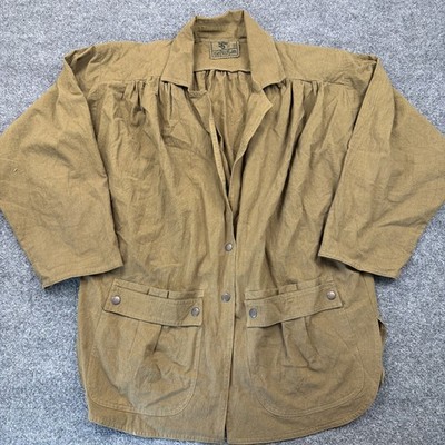 Vintage Sabi Sabi Safari Jacket Tan Utility Field Jacket Minimalist Oversized M