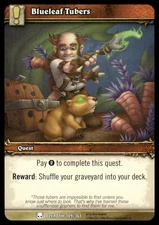 Blueleaf Tubers 349/361 Azeroth 2006 World of Warcraft TCG NM