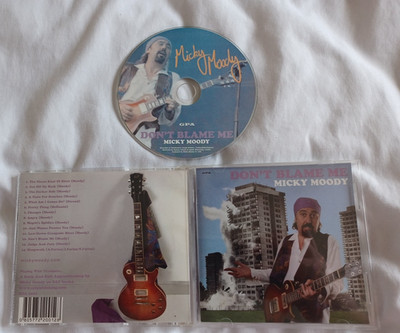 Micky Moody Don't Blame Me GPA GPA 2001 Tour CD Blues