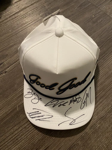 Buena gorra de golf bien firmada de 6 miembros The Players Championship YouTube PGA - Imagen 1 de 5