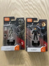 MEGA Construx Heroes Series 5: X Files FOX MULDER  & ALIEN!!Rare Brand New