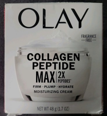 Olay  Collagen Peptide  Max  (2x the Peptide) Hydrating Face Moisturizer, 1.7oz