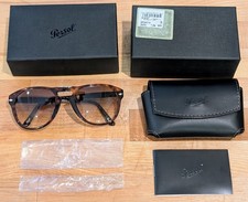 Persol 714 24/51 Havana 54 140 Non-Poralized Glasses Fold Italy