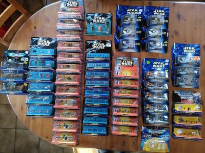 HUGE LOT 56 SEALED BLISTER MICRO MACHINES STAR WARS GALOOB MICROMACHINES MACHINE