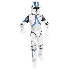 Clone Trooper Kinder Kostüm Lizenz Star Wars Verkleidung Outfit Größe M