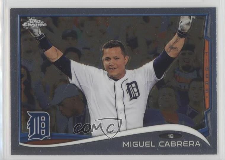 2014 Topps Chrome Miguel Cabrera #220 ut4