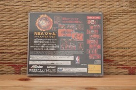 NBA Jam Tournament Edition Sega Saturn SS Japan Very Good Condition!
