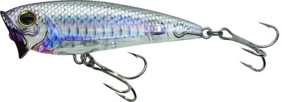 Yo-Zuri Fishing Lure R1210HGSH 3D Inshore Popper Floating 1/4 oz 2-3/4'' 0 Ft #6