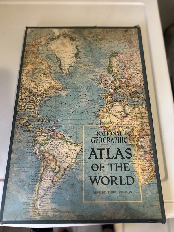 National Geographic Atlas 1966