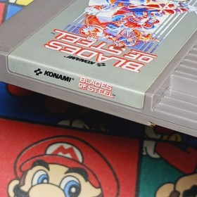 Blades of Steel (Nintendo NES) Authentic/Cleaned/Tested Hockey Sports Game NHL