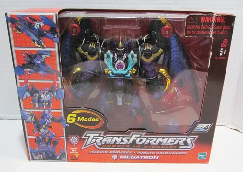 TRANSFORMERS ROBOTS IN DISGUISE MEGATRON 2001 HASBRO FACTORY SEALED MIB RID