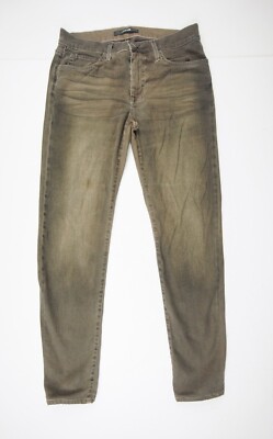 Joes Jeans Mens 32 Brown Denim Pants Straight Narrow Stretch