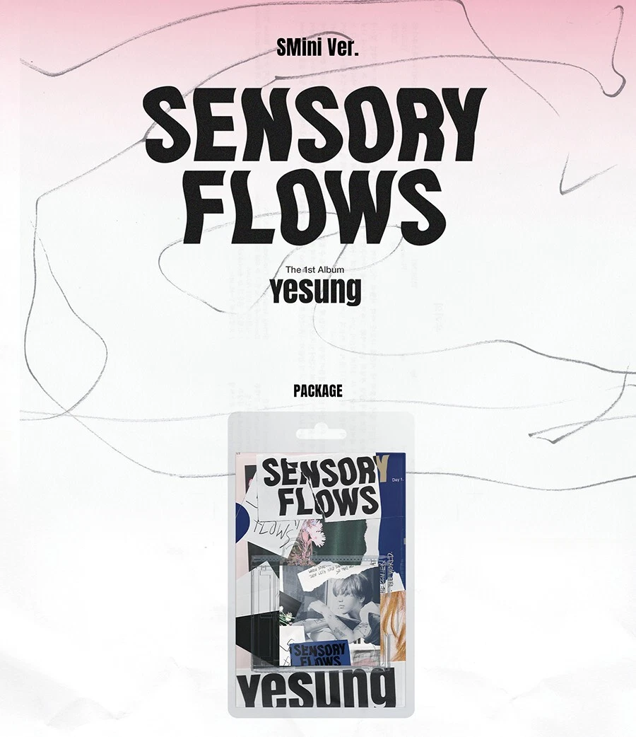SUPER JUNIOR YESUNG [SENSORY FLOWS] 1st Album SMINI Ver/NFC CD+
